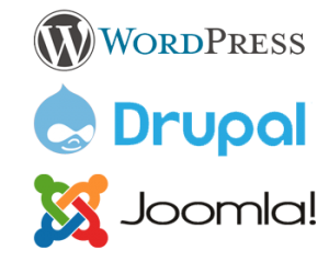 CMS-Wordpress-Drupal-Joomla
